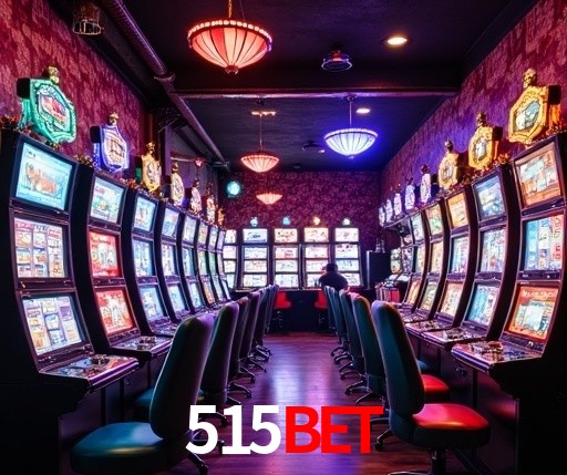 Interface moderna da plataforma 515Bet